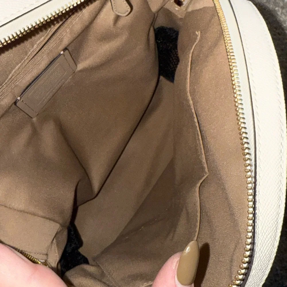 Coach Monogram Backpack in Brown and Cream - Picture 11 of 13